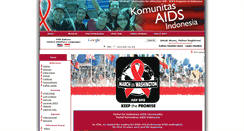 Desktop Screenshot of aids-ina.org