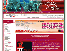 Tablet Screenshot of aids-ina.org